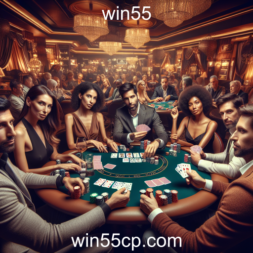 Explore o Mundo do Poker no Win55